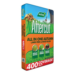 Westland Horticulture Autumn Lawn Care Westland Aftercut All in One Autumn Lawn Feed & Moss Killer 400m2