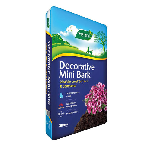 Westland Horticulture Bark 1 Bag Westland Bark Mini Decorative 70L