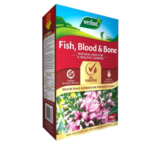 Westland Horticulture Garden Plant Feeds Westland Fish Blood And Bone 4kg
