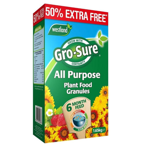 Westland Horticulture Garden Plant Feeds Westland Gro-Sure All-Purpose Slow Release Plant Food 1.1kg