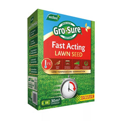 Westland Horticulture Lawn Seed Westland Gro-Sure Fast Acting Lawn Seed 30m2