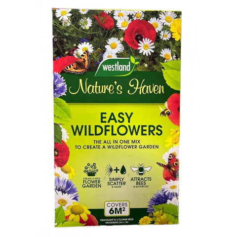 Nature's Haven Wild Flower Seeds Westland Natures Haven Wildflower Seed Mix 1.2kg