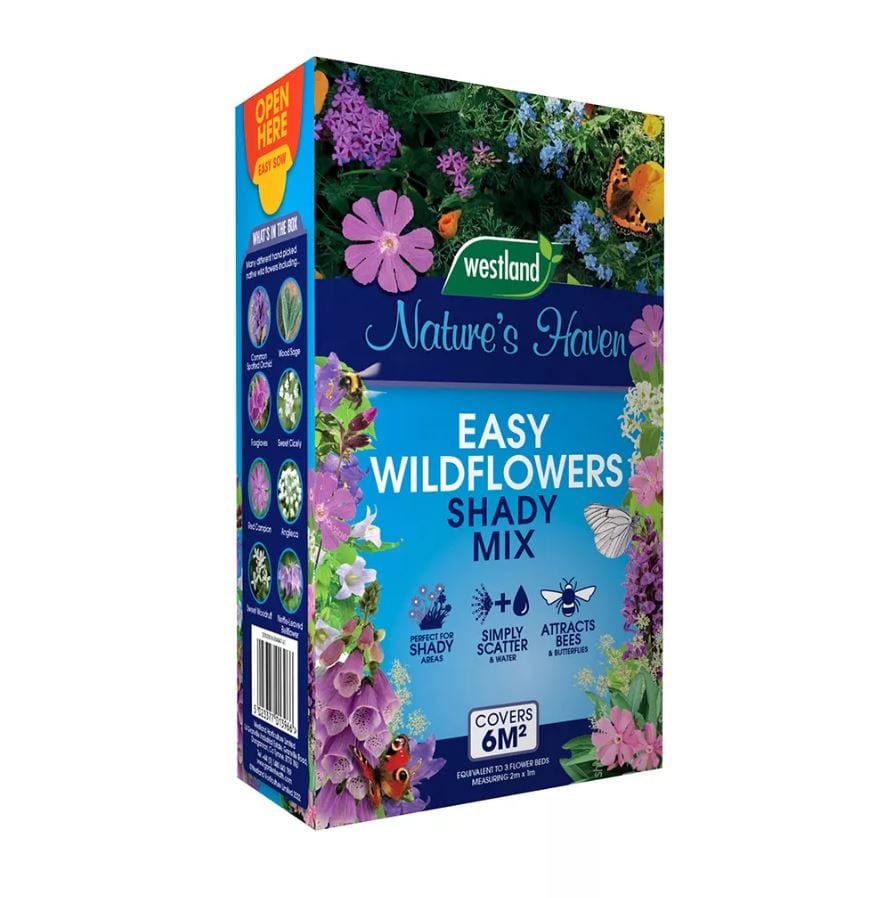 Nature's Haven Wild Flower Seeds Westland Natures Haven Wildflower Seed - Shady Mix 1.2kg