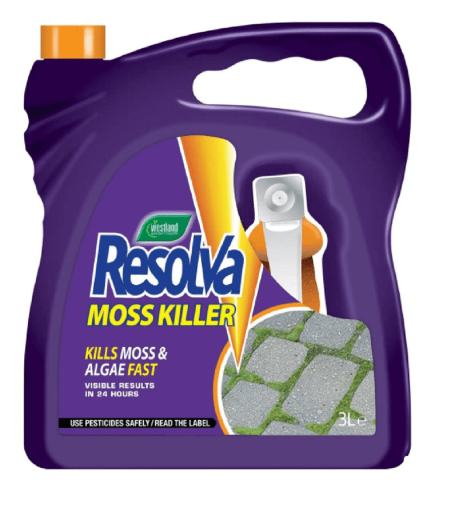 Westland Resolva Moss Killer 3L Trowell Garden Centre