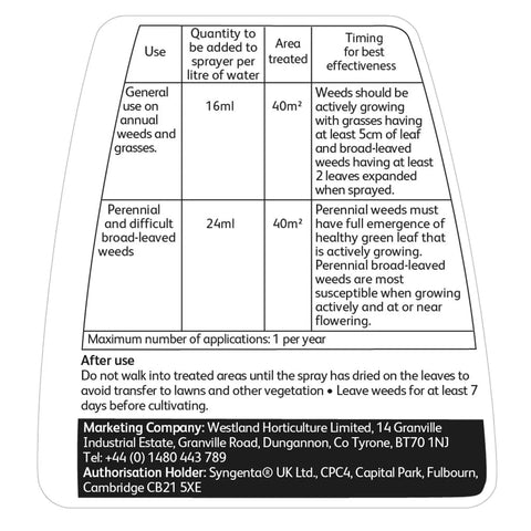 Resolva Weed Control Westland Resolva Pro Xtra Tough Super Concentrate 200ml