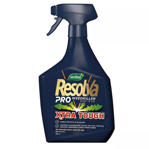 Resolva Weed Control Westland Resolva Pro Xtra Tough Weedkiller Ready to Use 1 Litre