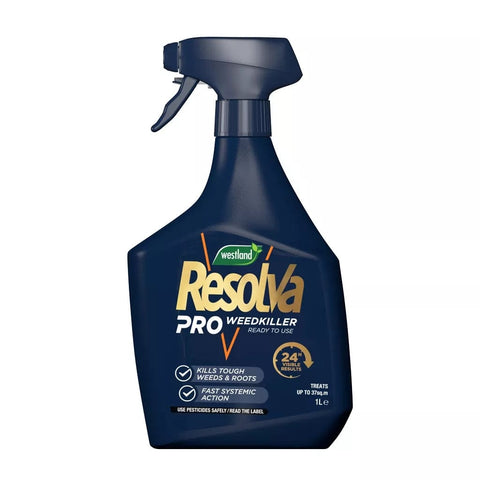Resolva Weed Control Westland Resolva Pro Xtra Tough Weedkiller Ready to Use 1 Litre