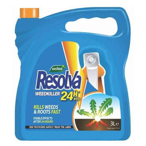 Resolva Weed Control Westland Resolva Weed killer 24H Ready To Use 3 Litre