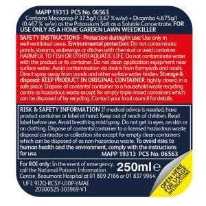 Westland Horticulture Weed Control Resolva Xtra Weedkiller Concentrate 250ml