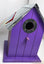 Panacea Nest Boxes Wild Bird Nest Box / Birdhouse Wood with corrugated roof - 6 Various Colours