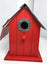 Panacea Nest Boxes Wild Bird Nest Box / Birdhouse Wood with corrugated roof - 6 Various Colours