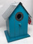 Panacea Nest Boxes Wild Bird Nest Box / Birdhouse Wood with corrugated roof - 6 Various Colours