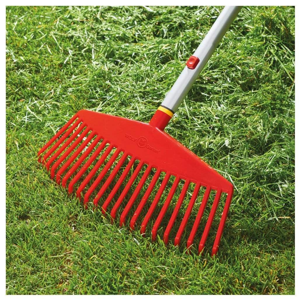 Wolf Garten Multi-Change® Leaf Rake 42cm wide – Trowell Garden Centre