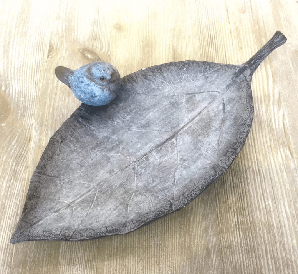 Woodlodge Bird On Leaf Bird Feeder Trowell Garden Centre