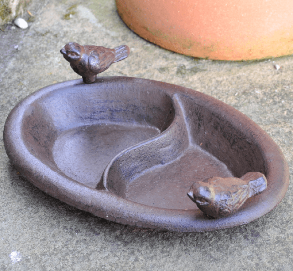 Woodlodge Cast Iron Dove Bird Feeder Trowell Garden Centre