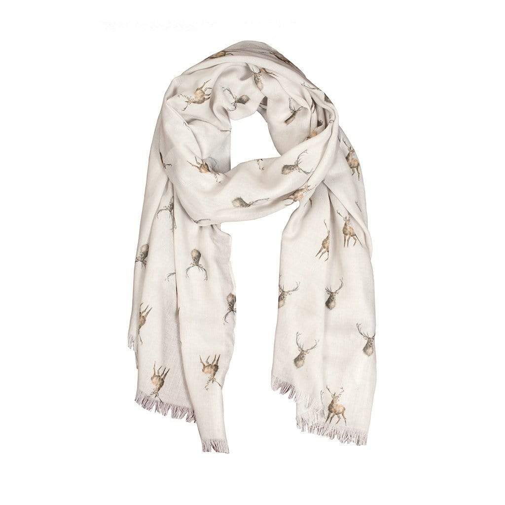 Wrendale Designs Scarf Wild At Heart Stag Scarf