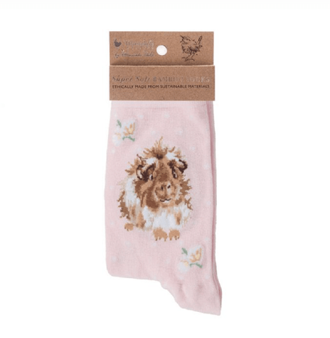 Wrendale Designs Gift Ware Wrendale' Grinny Pig' Guinea Pig Socks