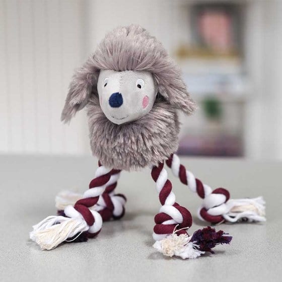 Zoon Dog Toys Zoon Festive Penelope Rope Legs Dog Toy