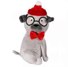 Zoon Dog Toys Zoon Festive Percy Pug PlayPal Dog Toy Large