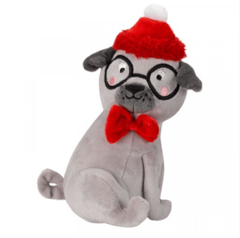 Zoon Dog Toys Zoon Festive Percy Pug Playpal