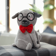 Zoon Dog Toys Zoon Festive Percy Pug Playpal