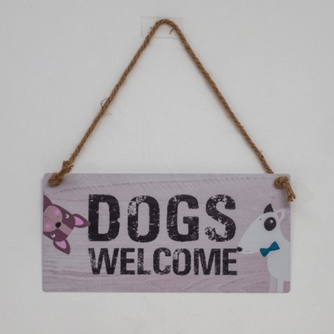 Zoon Signage Zoon PetFun 'Dogs Welcome' Sign