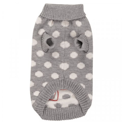 Zoon Dog Apparel Zoon Polka Rudolph Dog Jumper
