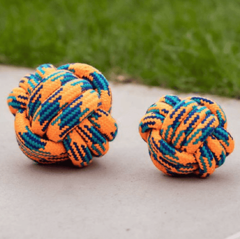 Zoon Dog Toys Zoon Rope Ball Dog Toy Large