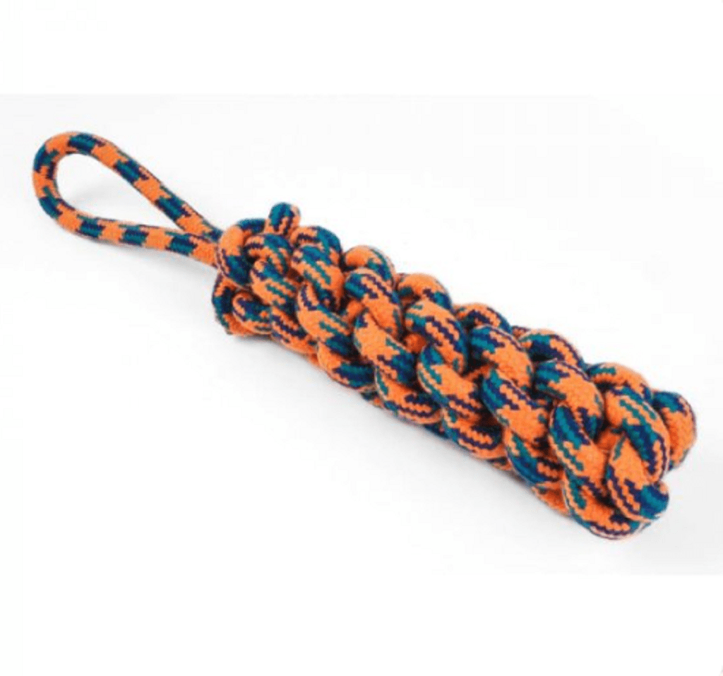Zoon Dog Toys Zoon Rope Log Lobber Dog Toy