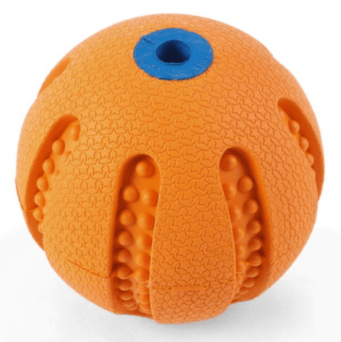 Zoon Dog Toys Zoon Rubber Squeak Ball Dog Toy