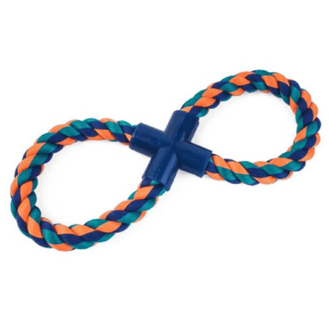 Zoon Dog Toys Zoon Uber-Activ 8 Tugger Dog Toy